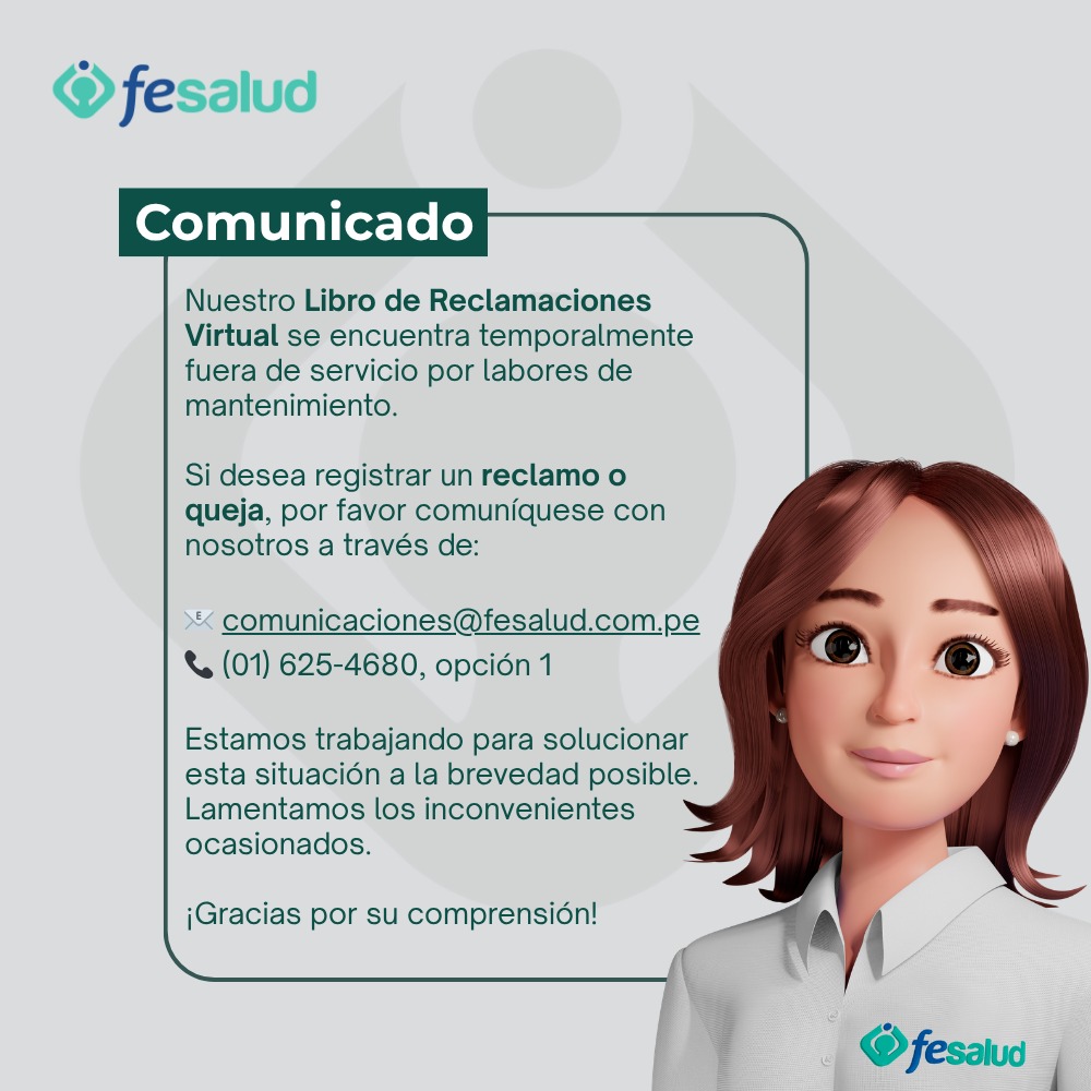 Aviso importante Fesalud